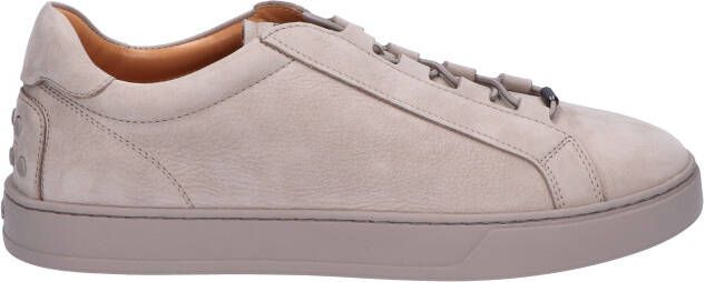 Tods Sneakers in Nubuck C416 Beige Veterschoenen