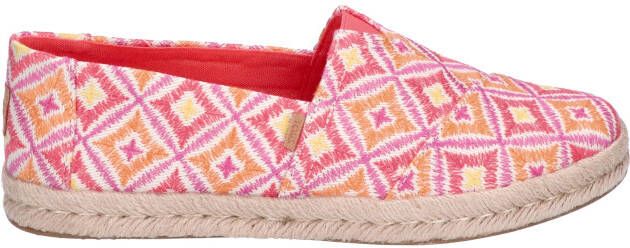 Toms Alpargata Rope 2.0 Woven Pink Espadrilles