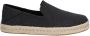 Toms Santiago Canvas Black Espadrilles - Thumbnail 2