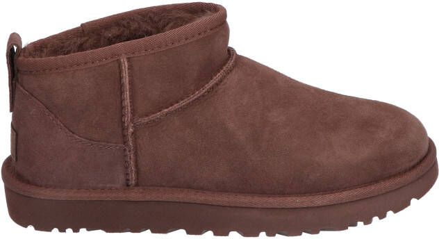 Ugg Classic Ultra Mini Brown Enkellaarzen