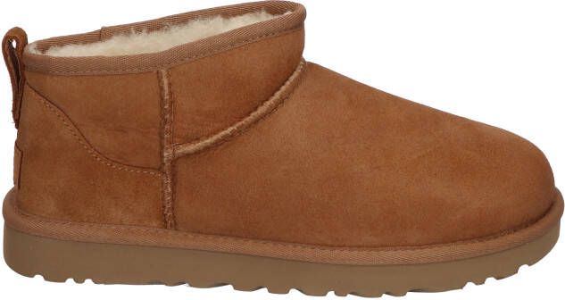 Ugg Classic Ultra Mini Chestnut Enkellaarzen