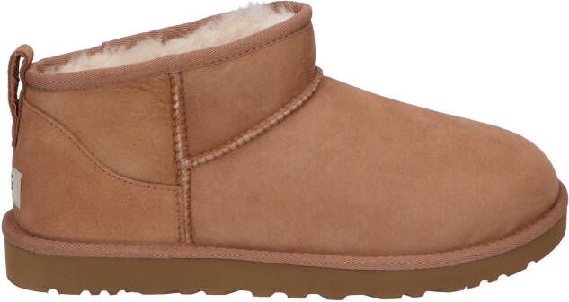 Ugg Classic Ultra Mini Men Chestnut Enkellaarzen