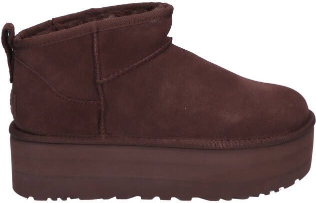 Ugg Classic Ultra Mini Platform Burnt Cedar Enkellaarzen