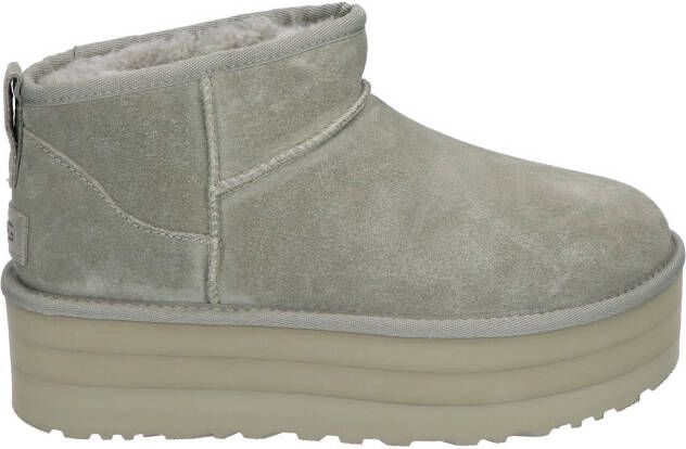 Ugg Classic Ultra Mini Platform Shaded Clover Enkellaarzen