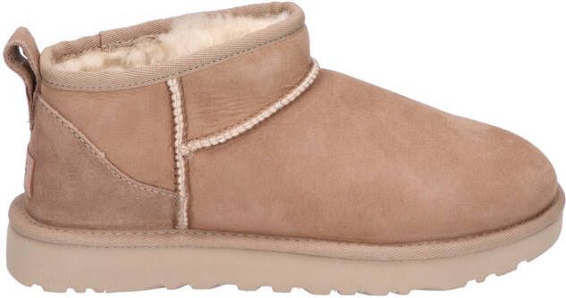 Ugg Classic Ultra Mini Sand Enkellaarzen