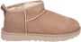 UGG Vachtlaarzen Dames W Classic Ultra Mini Maat: 41 Materiaal: Suède Kleur: Beige - Thumbnail 2