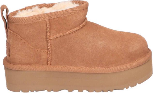 Ugg Kids Classic Ultra Mini Platform Chestnut Boots