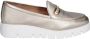 UNISA Loafers Dames Famo Maat: 42 Materiaal: Leer Kleur: Goud - Thumbnail 2