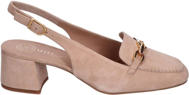 Unisa Lenno Skin Beige Suede Pumps