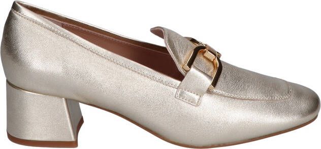 Unisa Losie Gold Leather Pumps