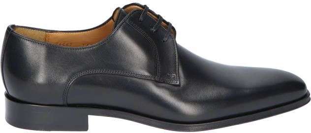 Van bommel SBM 30047 10 01Black Calf G+ Wijdte Veterschoenen