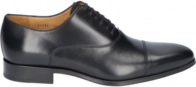 Van bommel SBM 30072 10 01 Black G+ Wijdte Veterschoenen