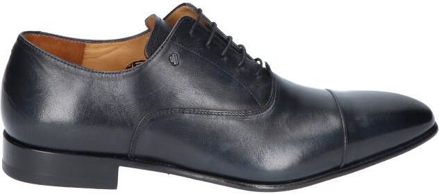 Van bommel SBM-30086 40-01 Blue H-Wijdte Veterschoenen