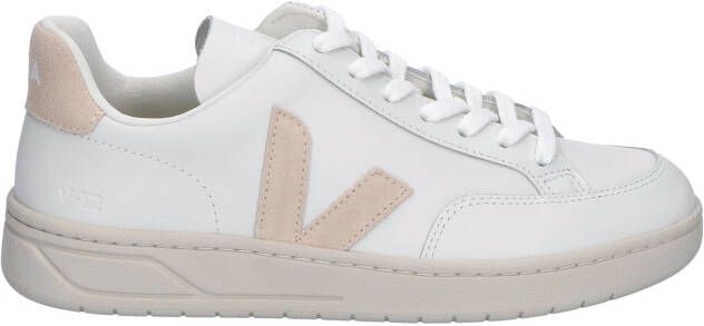 Veja V-12 Women Leather White Sable Lage sneakers