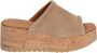 VIA VAI Slippers Dames Sissel Ryde Maat: 36 Materiaal: Suède Kleur: Camel - Thumbnail 4