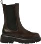 Via vai 61073 Ziva Rush 01-312 Espresso Brown Chelsea boots - Thumbnail 2