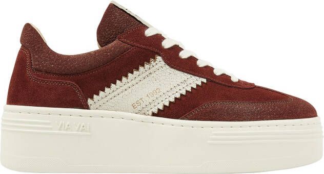 Via vai 62157 Isa Romi 01-1166 Red Lage sneakers