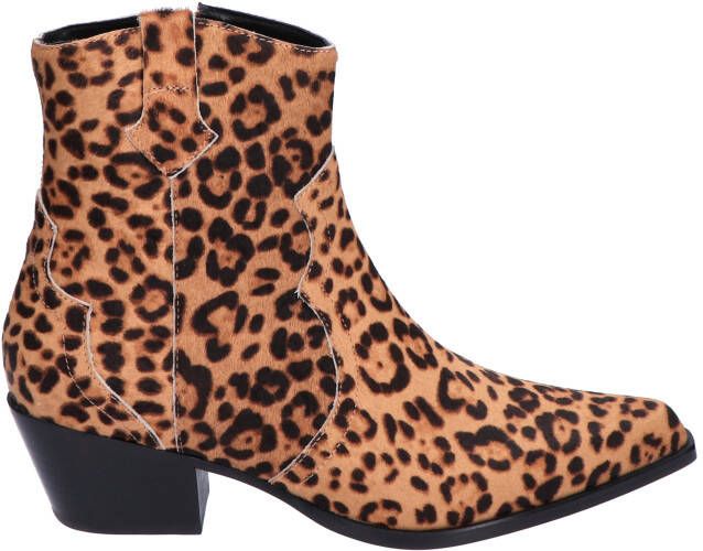 Vivian ray Vieve Camel Pony Leopard Boots