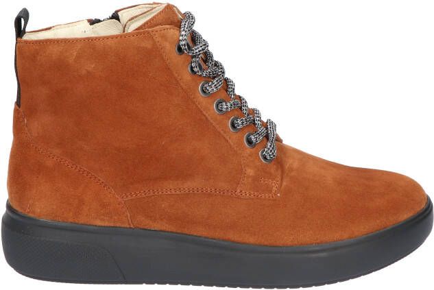 Waldlaufer 763701 Cognac H-Wijdte Veter boots