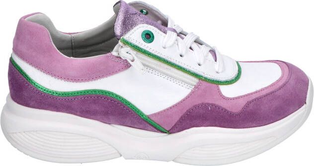 Xsensible 30085.3 SWX11 774 Lilac Combi H-Wijdte Veterschoenen