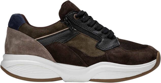 Xsensible 30088.1 SWX14 352 Brown Combi H-Wijdte Veterschoenen