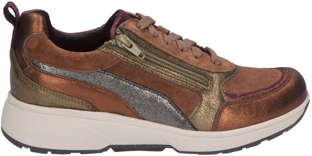 Xsensible 30222.2 396 Bronze Combi H-Wijdte Veterschoenen