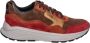 Xsensible 33000.2 747 Bordeaux Combi G-Wijdte Lage sneakers - Thumbnail 2