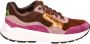 Xsensible Stretchwalker Sneaker Golden Gate Lady 33000.2.352 GX Bruin Paars Combi - Thumbnail 3