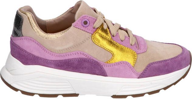 Xsensible 33000.2 Golden Gate 774 Lilac Combi G-Wijdte Veterschoenen