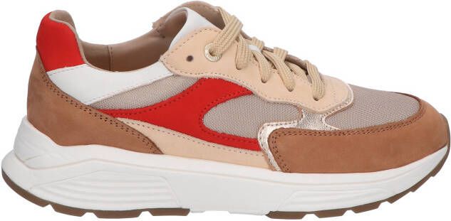 Xsensible 33002.5 Ponte Vecchio 352 Brown Combi G-Wijdte Lage sneakers