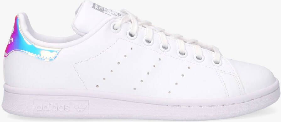 Adidas Originals Stan Smith sneakers wit zilver metallic Gerecycled polyester 38