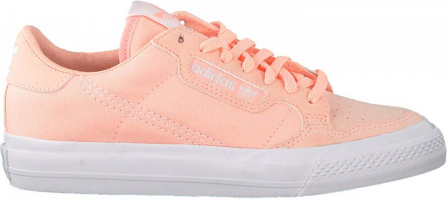 Adidas Continental Vulc J Lage sneakers Meisjes Roze