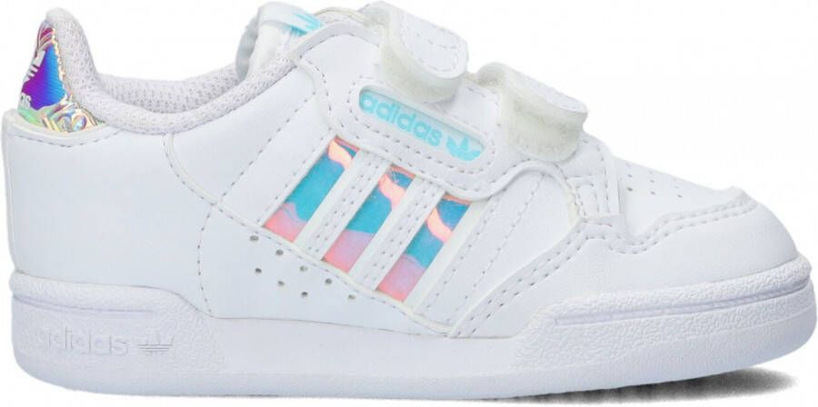 Adidas Originals Continental 80 Stripes Schoenen Cloud White Cloud White Pulse Aqua Kind