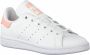 Adidas Originals Stan Smith J leren sneakers wit lichtroze - Thumbnail 1