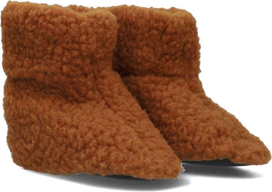 ALWERO Bruine Pantoffels Sloffen Standard Uni Junior