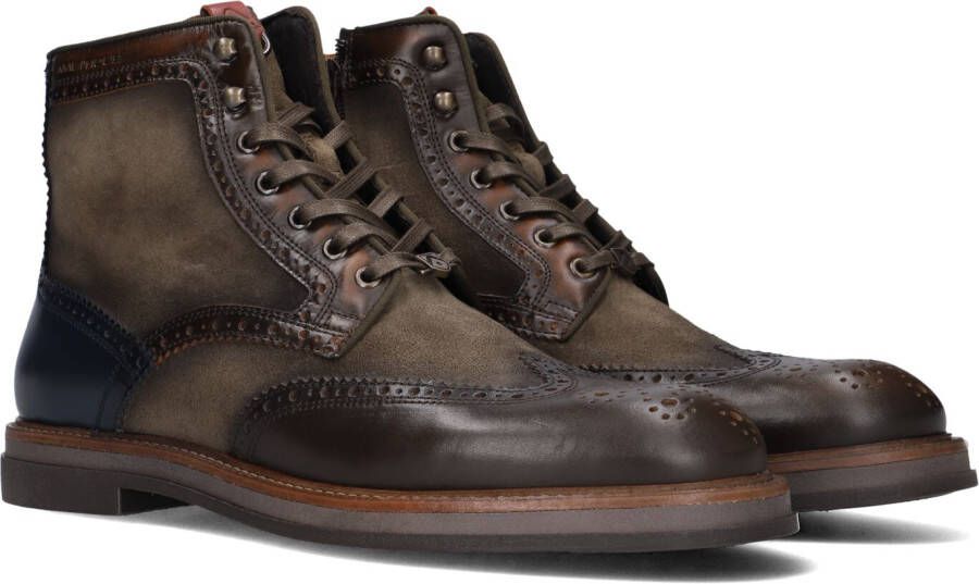 Ambitious Bruine Suède Veterschoenen Brown Heren