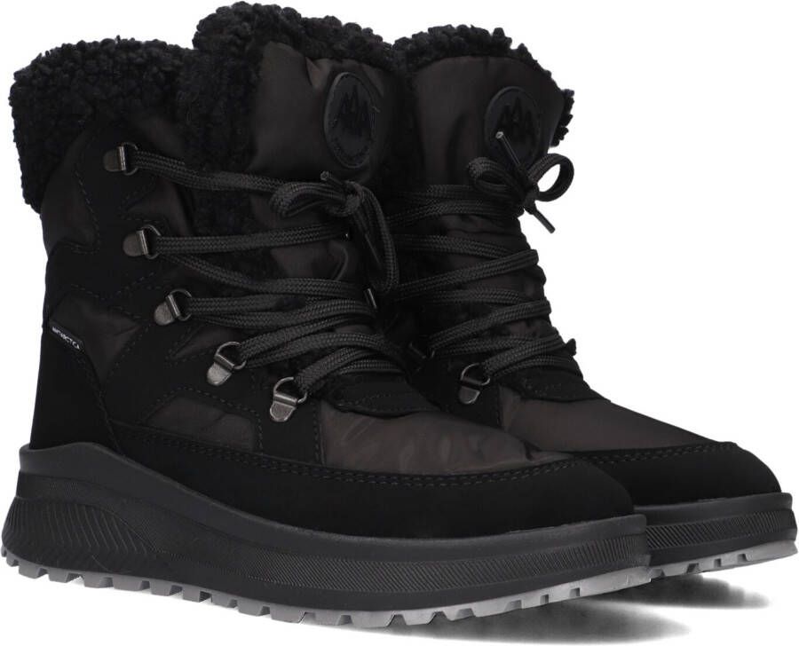 Antartica Snowboot Dames met veter 8722 Nero Wintersport schoenen Snowboots