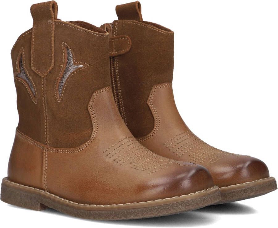 Apples & Pears B0012706 Enkellaarsjes Enkelboots met rits Meisjes Bruin