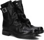 A.s.98 B80213 Enkellaarsjes Enkelboots met rits Dames Zwart - Thumbnail 1