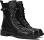 Ash Floyd Veterboots Laarzen Met Veters Dames Zwart - Thumbnail 1