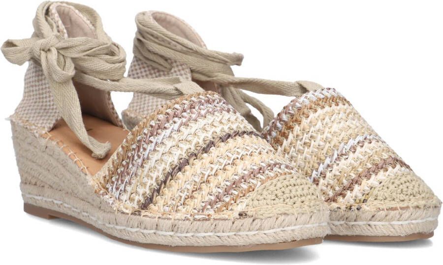 AYANA Espadrilles Dames 0655-1 Maat: 39 Materiaal: Raffia Kleur: Beige