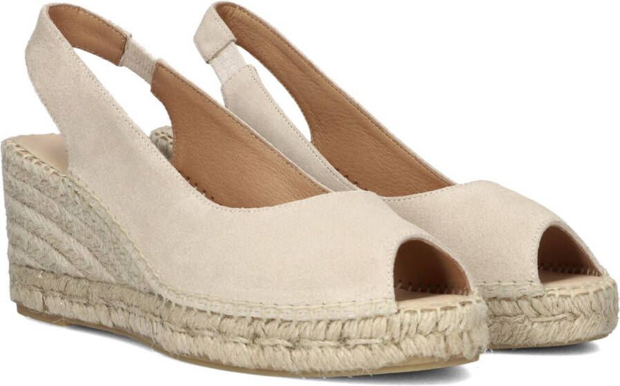 AYANA Espadrilles Dames Yu165 Maat: 39 Materiaal: Suède Kleur: Beige