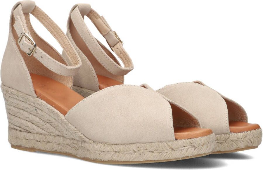 AYANA Espadrilles Dames Yu6891 Maat: 38 Materiaal: Suède Kleur: Beige