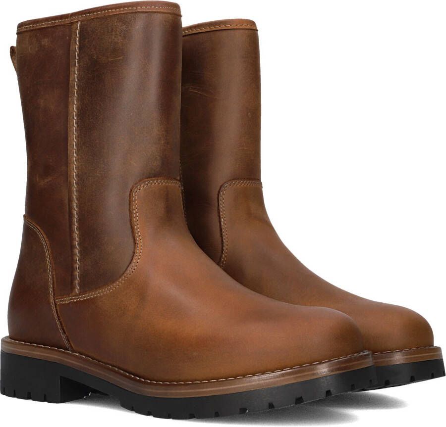 AYANA Boots Dames 762 Maat: 41 Materiaal: Leer Kleur: Bruin