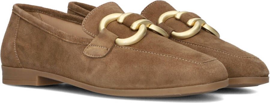 AYANA Loafers Dames 4777 Maat: 39 Materiaal: Leer Kleur: Taupe