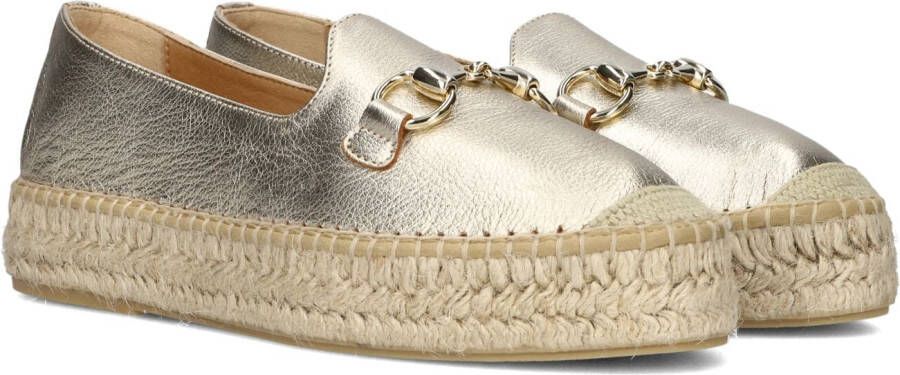AYANA Espadrilles Dames Omo25yu812 Maat: 38 Materiaal: Leer Kleur: Goudkleurig