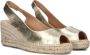 AYANA Espadrilles Dames Yu165 Maat: 36 Materiaal: Suède Kleur: Goud - Thumbnail 1