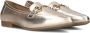 AYANA 4788 Loafers Instappers Dames Goud - Thumbnail 1