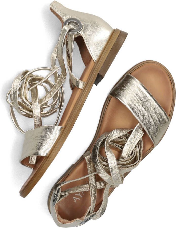 AYANA Sandalen Dames M05084 Maat: 42 Kleur: Goud