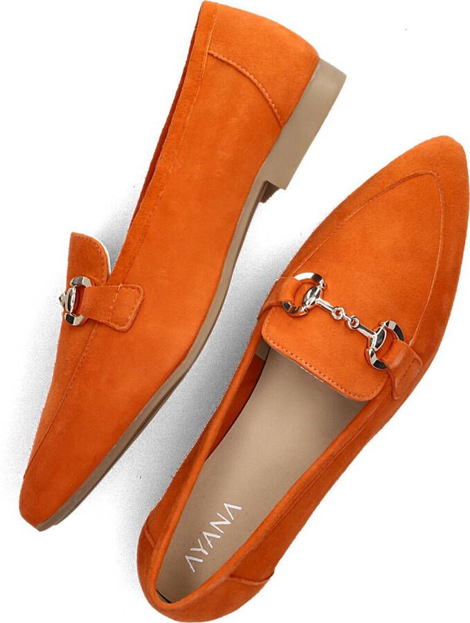 AYANA Loafers Dames 4788 Maat: 35 Materiaal: Leer Kleur: Oranje